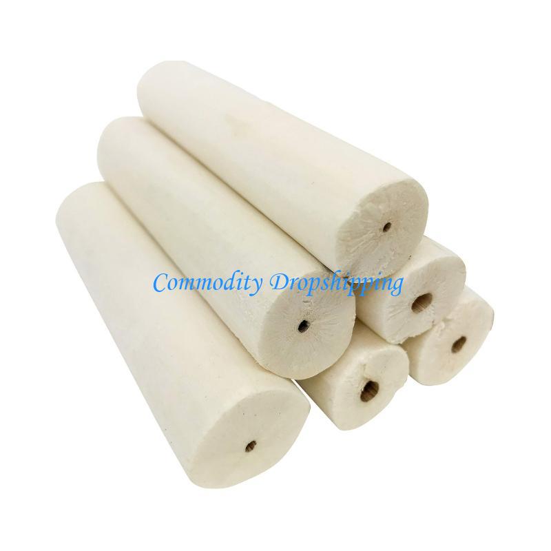 Y5JC 6 Pcs Bird Chew Toy, Parrots Cage Toy Natural Molar Sticks Toy for Budgies Parrots Small Size Birds for Cage