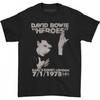 T-shirt Unisex Adulti David Bowie Heroes Earls Court