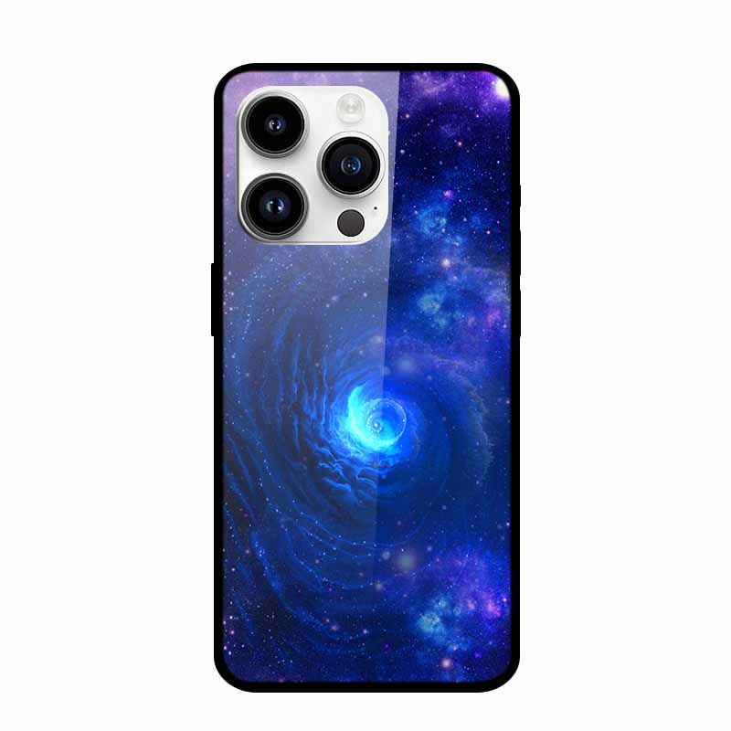 Tempered Glass Case For iPhone 15 Pro Max Hard Glass Back Cover For iPhone 15 Plus iPhone15 Phone Cases Bumper Colorful Shell
