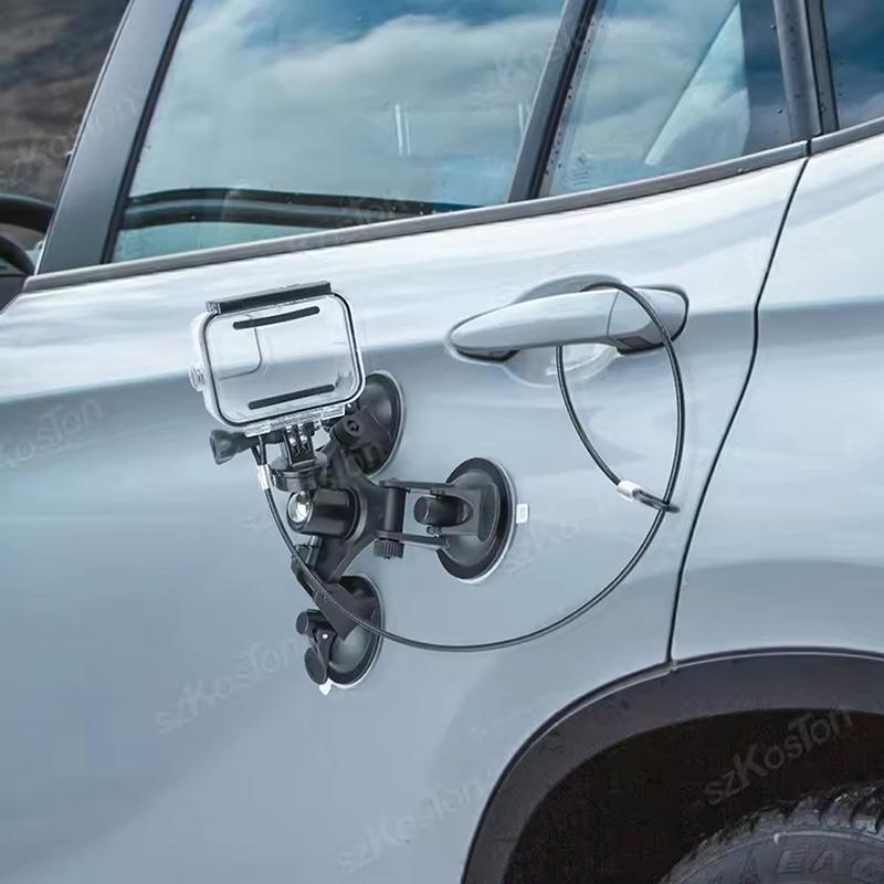 30/60Cm Protable Safety Strap Stainless Steel Lanyard Cord Wrist String Hand With Long Curved Screw For Sport Camera Accessories