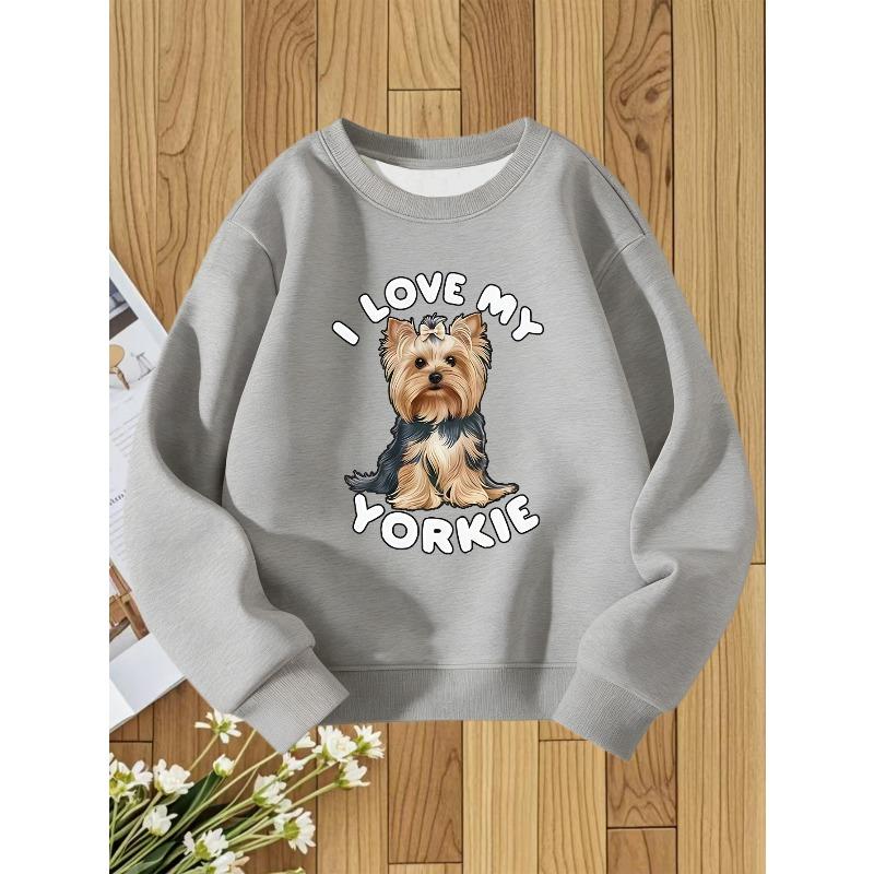 Taglie Europee Felpa con Cappuccio Girocollo per Bambini Stampa alla Moda Top Versatile