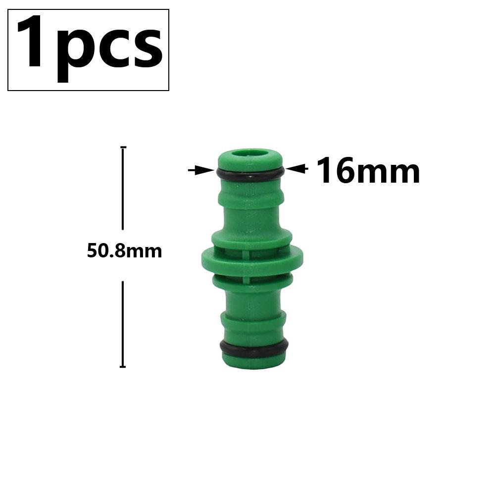 

1/4 1/2 3/4 1 Irrigation Garden Hose Connector Garden Tap 16mm Nipples Coupler Drip Irrigation System Waterstop Fittings