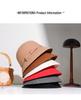 2025 Women's Autumn/Winter Hepburn Style Wool Felt Fedora Bucket Hat