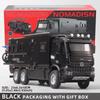 2026 New 1:24 Benz Camper RV Motorhome Toy Model Car, Diecast Pull Back Truck Toy Car Model with Sound and Light for Kids Boys Girls Motorcycle