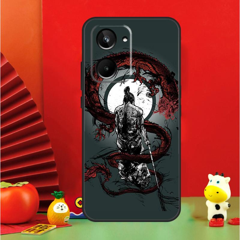 

Japan The Samurai Ninja For Realme 10 11 12 13 14 Pro Plus 15 GT7 Pro GT6 C65 C67 C63 C61 C55 C51 C53 C35 C75 Case Realme C25 C25s