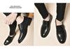 Men's Leather Slip-on Formal & Casual Shoes - Cowhide Wedding & Dad Shoes