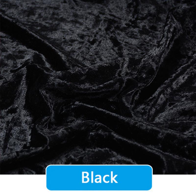 1/3/5M 22 barev strečová sametová látka s diamantovým leskem, měkká čalouněná látka, textilie pro kutily, velur na pohovku, závěs, pozadí