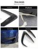 Copertura Sopracciglio Fendinebbia in Fibra di Carbonio per Tesla Model 3/Y - Deflettore Vento e Cornice Decorativa