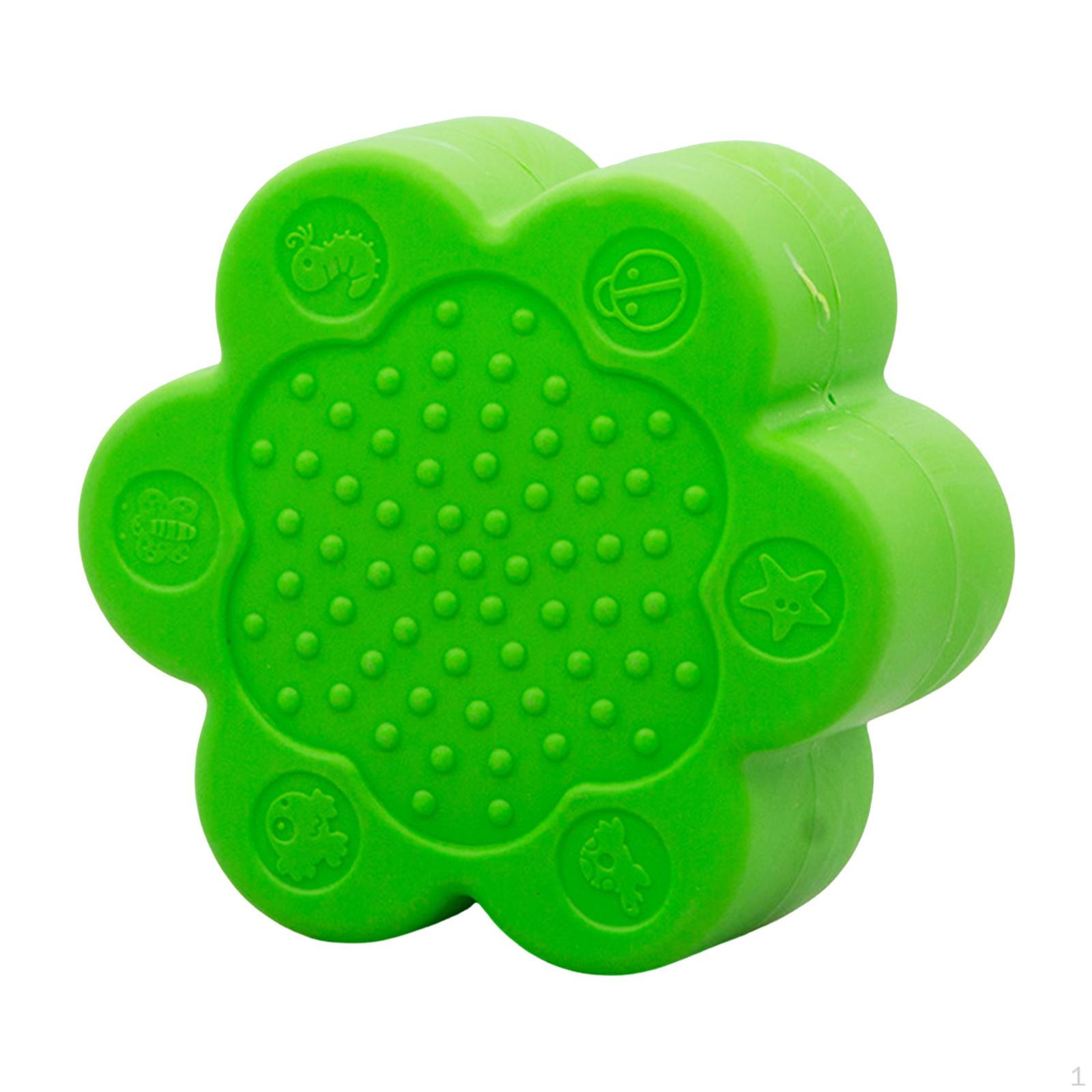 

Balance Springboard Coordination Game Flower Shape Non-slip Blocks Children Fitness зелений