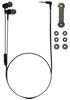Sony type with remote control and Black B MDR-EX155AP Earphones In-ear microphone, MDR-EX155AP