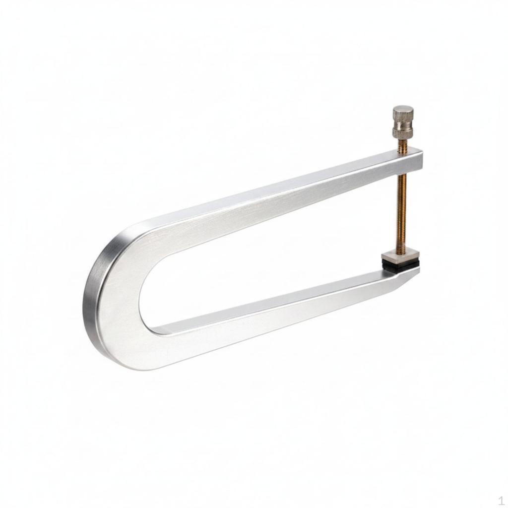 Violin Support Clamp Sturdy with Cushioned Pads CShaped for Luthiers, Instrument