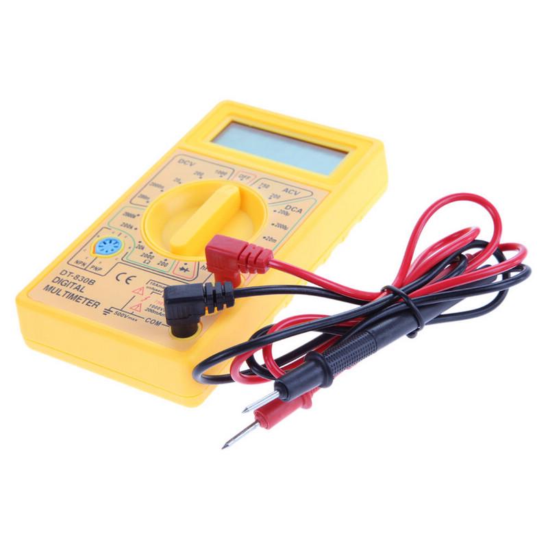 LCD Auto Range Digital Multimeter Voltmeter Amperemeter Ohmmeter Volt AC DC Tester