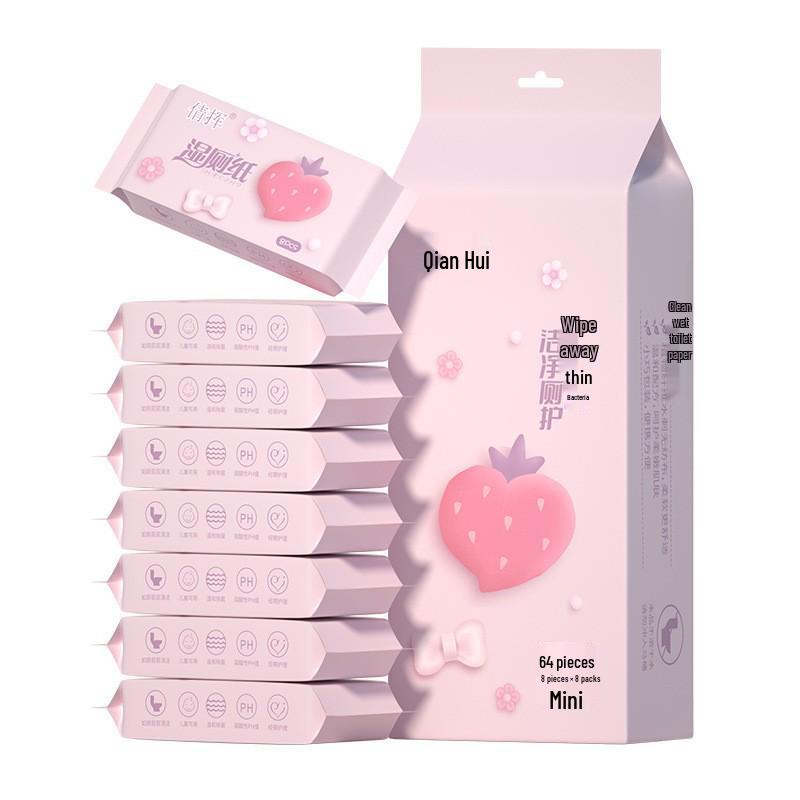 Биоразлагаемые Смываемые Антибактериальные Салфетки для Мужчин и Женщин - Интимная и Личная Гигиена
