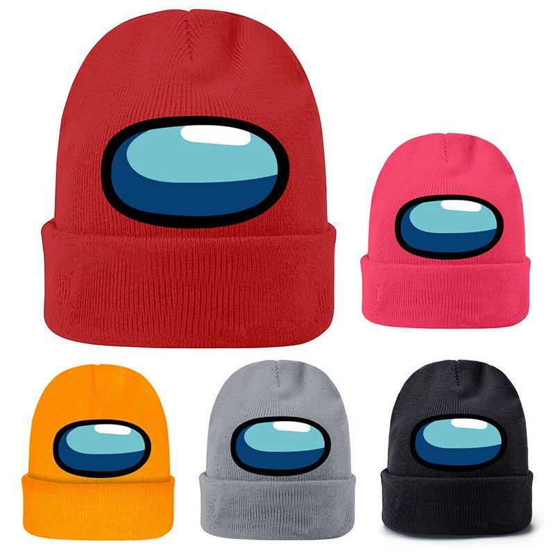 Winter Adults Unisex Knitted Beanie Hat Boys Girls Warm Cap Woolen