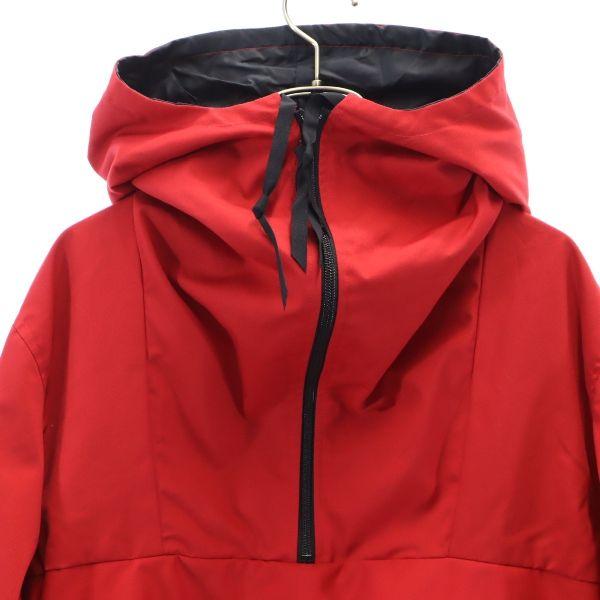 Unused VAST222 18AW Made In Japan Side Zip Anorak Parker 1 Red Men's Used
