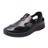 Summer New Sandals Fashion Trend Leather Shoes Baotou Beach Shoes Breathable Hollow Hole Shoes Men's Leather Shoes