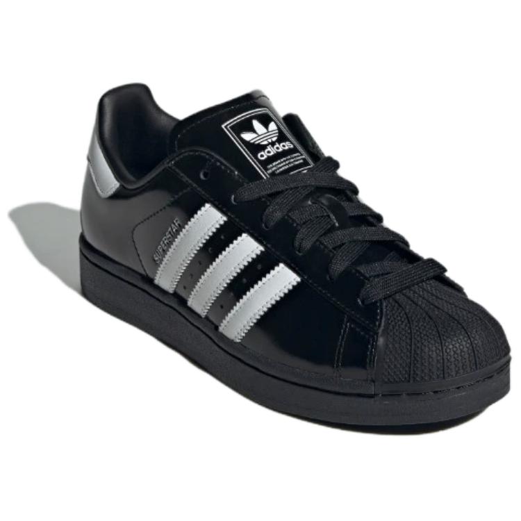 Adidas Superstar 2 Černé Bílé Lakovaná kůže Dámské Tenisky Core-Black Cloud-White JH7756