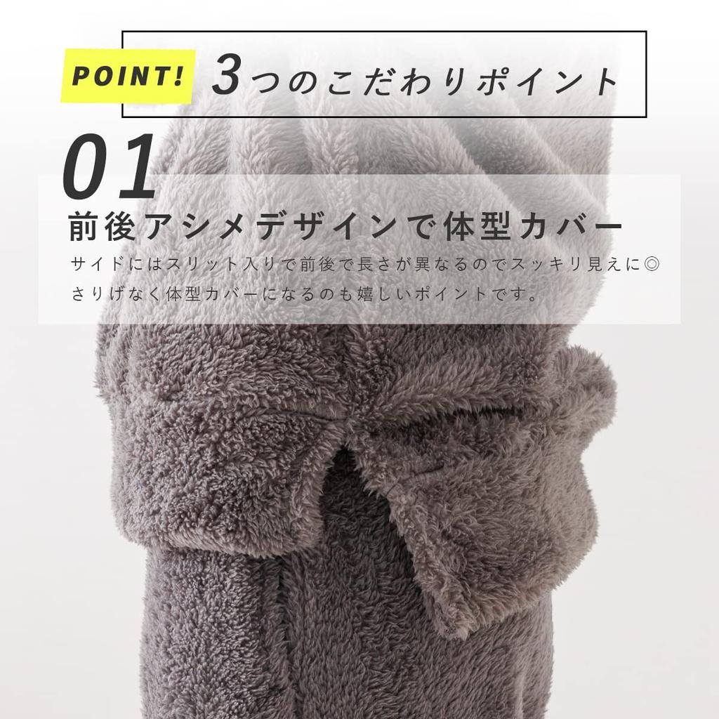 Aunii Skóra owcza i Spodnie Ciepłe Długie Długie Klasyczne Długie Luźne Miękkie Gładkie Zimowe 8359 Damska Jesienno-Zimowa Piżama, Bluza z kapturem, Zestaw, Odzież domowa, Rękawy,