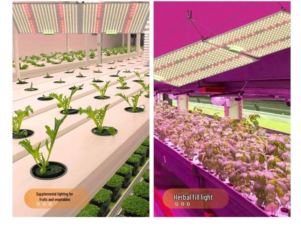 120W LED Quantum Board Grow Light with UV Switch and 0-10V Dimming