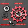MUQZI MTB Road Bicycle 12T Positive Negative Tooth Jockey Wheel Rear Derailleur Bike Guide Pulley Ceramics Bearing