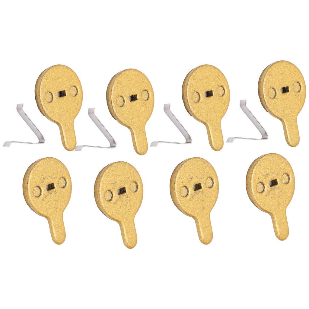 4 Set M355 M446 Mountain Bike Electric Bicycle Ketone All Metal Oil Disc Brake Pad