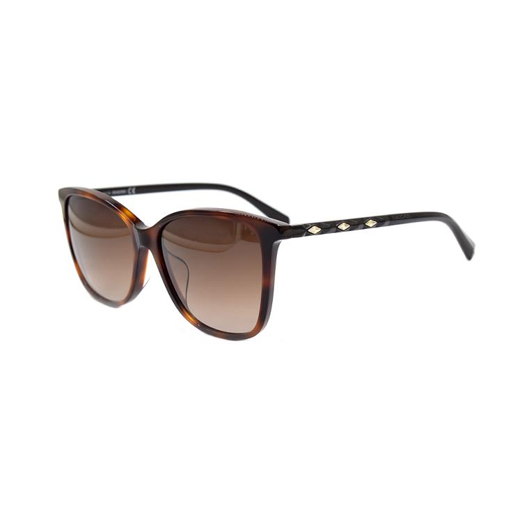 Swarovski Elegant Temperament Series Fresh And Graceful Butterfly Sunglasses Women sunglasses SK0222-F-52F 56,Tortoiseshell