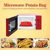 1/3pcs Microwave Potato Bag Reusable Express Microwave Potato Cooker Bag Baked Potato Cooker Microwave Oven Potato Storage Bag