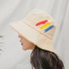 Women Wide Brim Sun Hat Cotton Fisherman Cap  for Out Travel