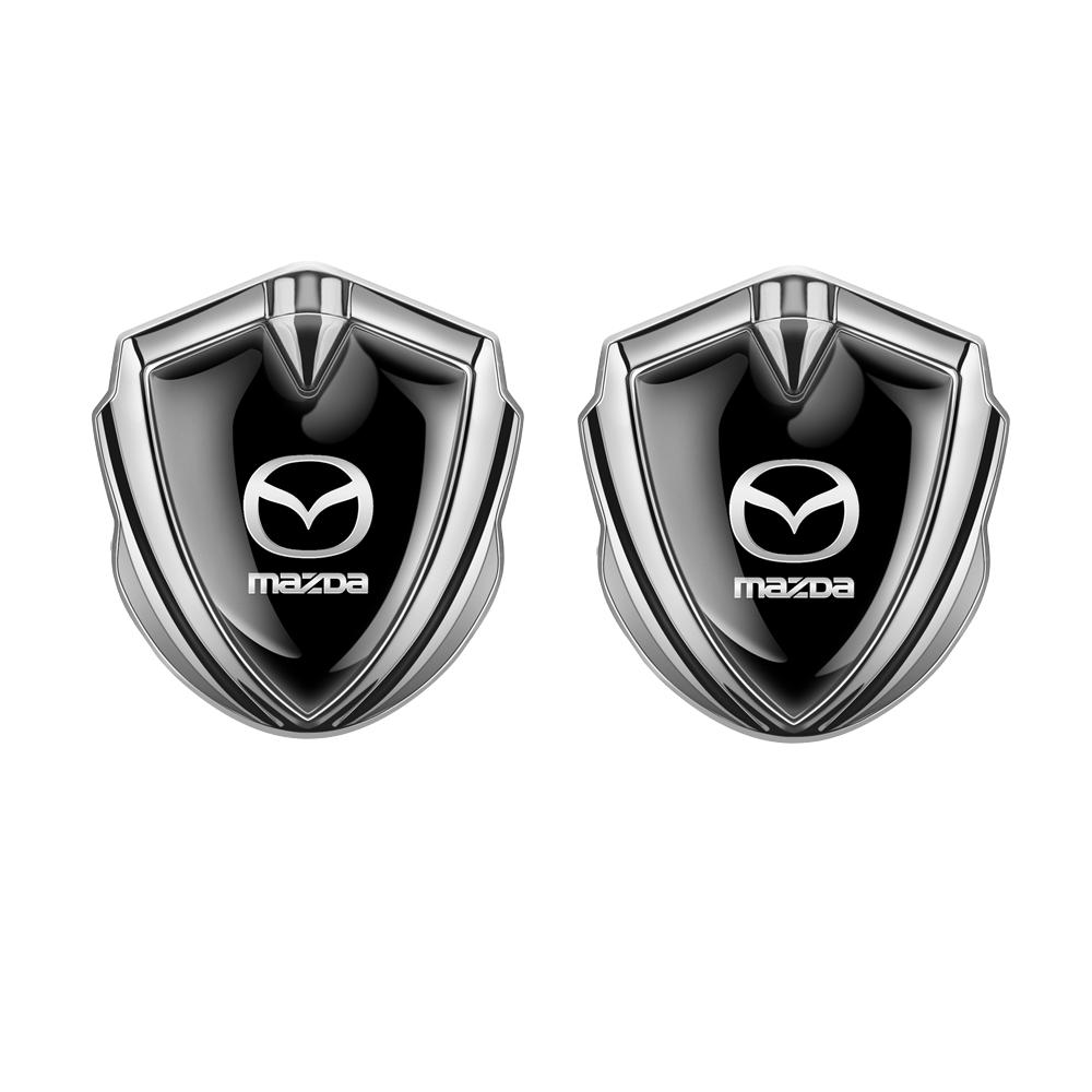 1/2pcs Car Accessories Metal Shield Body Trunk Emblem Stickers For Mazda RX7 RX8 626 BM BL BK GH GJ GL MX3 MX5 CX30 MS Skyactiv h4
