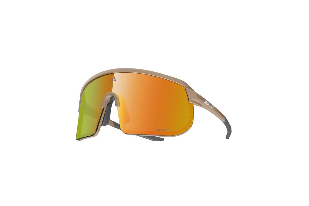 ALTALIST KAKU SP2 Photochromic Lenses Yellow Gold (Sand Frame, Mirror)