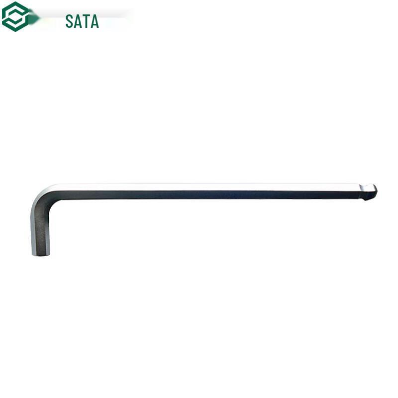 SATA Chrome Vanadium Steel Extra-Long Ball-End Hex Wrench 4MM