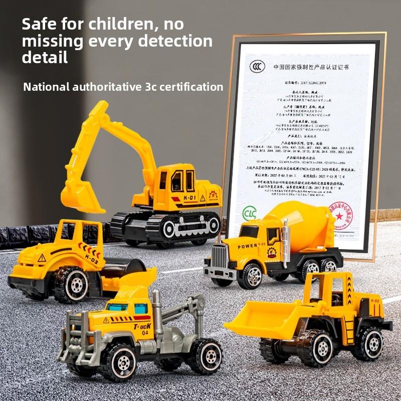 Childrens Alloy Alloy Airplane Fire Truck Armored Car Engineering Vehicle With Pull Back Control For Boys Gift Set