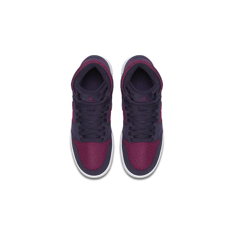 Jordan Air Jordan 1 Retro High True Berry Slip Resistant Cushioning Abrasion Resistant High top 332148-608