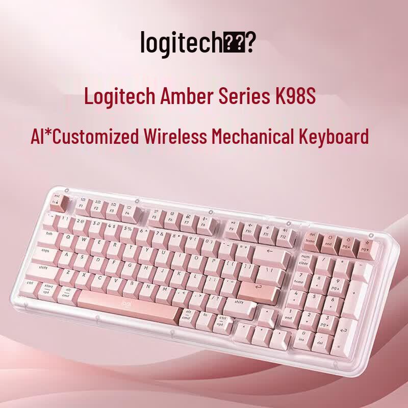Logitech ALTO KEYS K98S Amber Series AI Custom Wireless Mechanical Keyboard