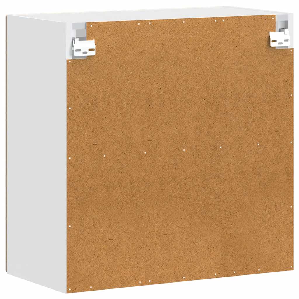 Vidaxl Kitchen Wall Cabinet with Glass Doors Porto Sonoma Oak