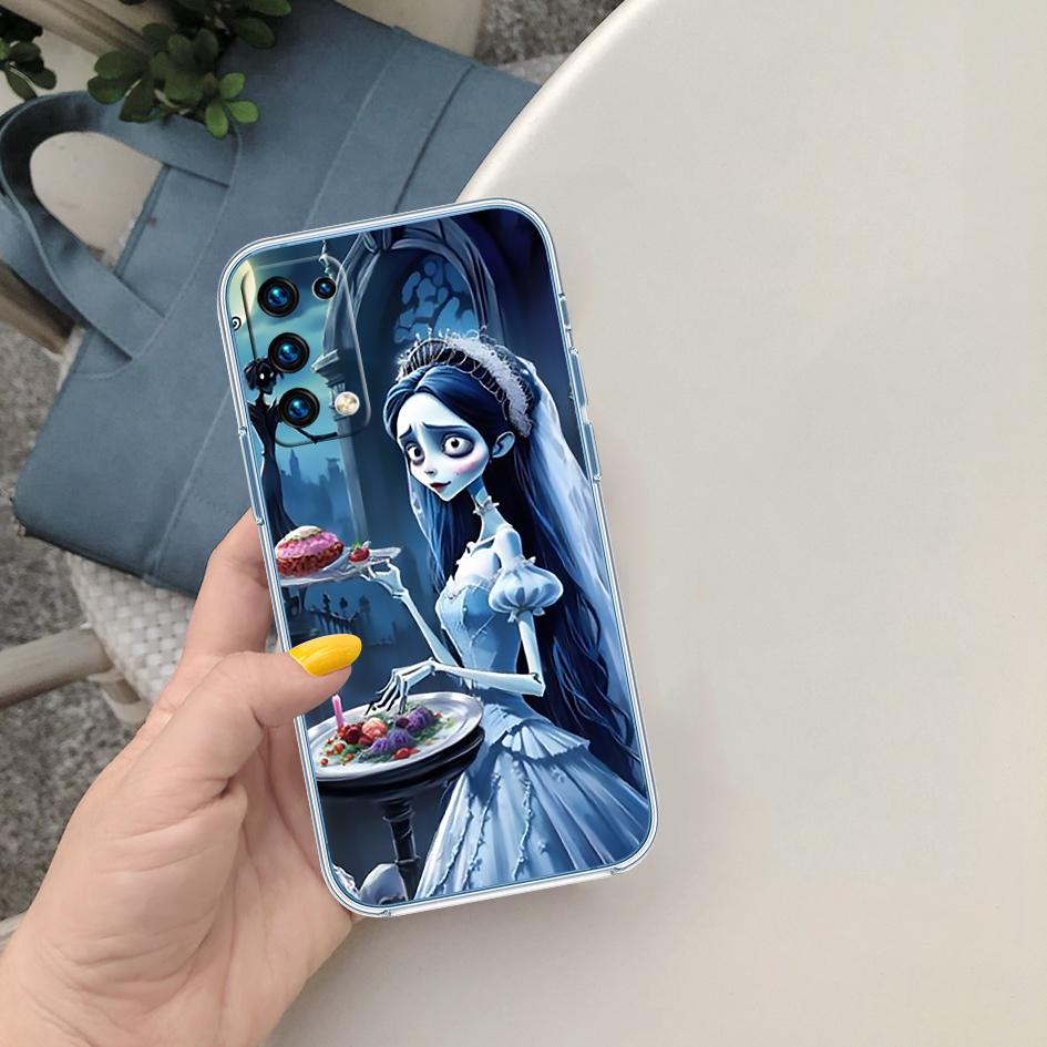 HK15 C-Corpses Cartoon B-Brides Case for Motorola G10 G20 G30 G31 G32 G34 G35 G41 G42 G50 G51 G52 G55 G60 G60S G62 G71 G72 G75