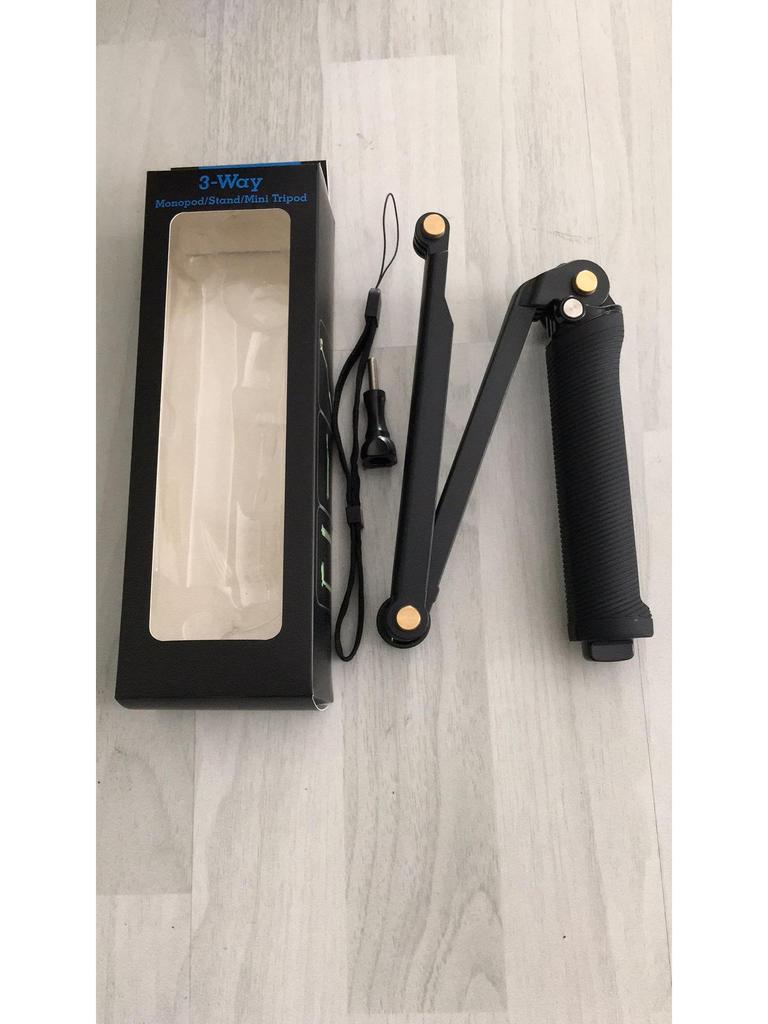 GoPro Three-Way Adjustment Arm & Selfie Stick for Xiaoyi Mountain Dog
