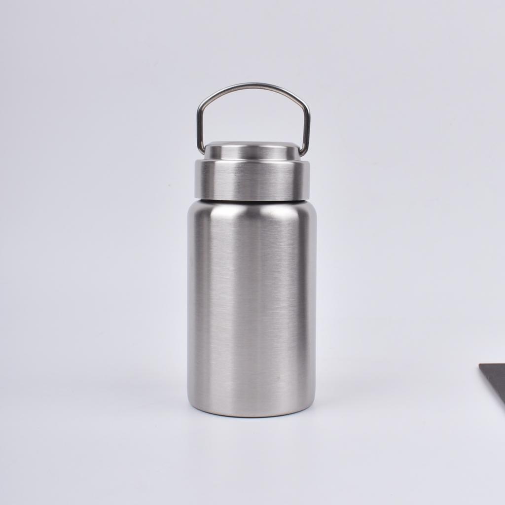 450ml/600ml/900ml/1200/1500ml Stainless Steel Bicycle Water Bottle Sports Fitness Single Walled Metal Flask for Traval Sports