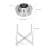 TOMSHOO Mini Alcohol Stove Tray Spirit Burner Stove Portable Mini Ultralight Outdoor Camping Stove Furnace with Cross Stand Rack