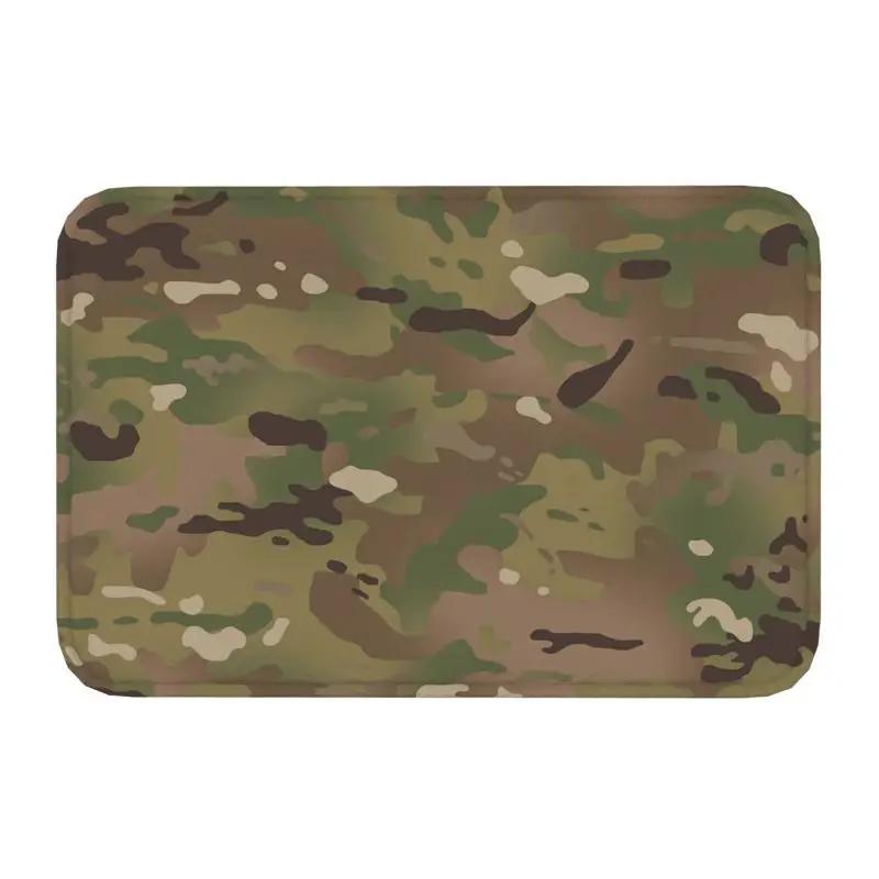 

Military Camo Camouflage Army Front Floor Door Entrance Mat Outdoor Bathroom Kitchen Doormat Garage Carpet Rug 40x60cm