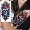 1 Blatt Kreative Malerei Drache Löwe Temporäre Tattoos für Männer Frauen Erwachsene Körperkunst Wasserdichte Realistische Fake Tattoo Aufkleber
