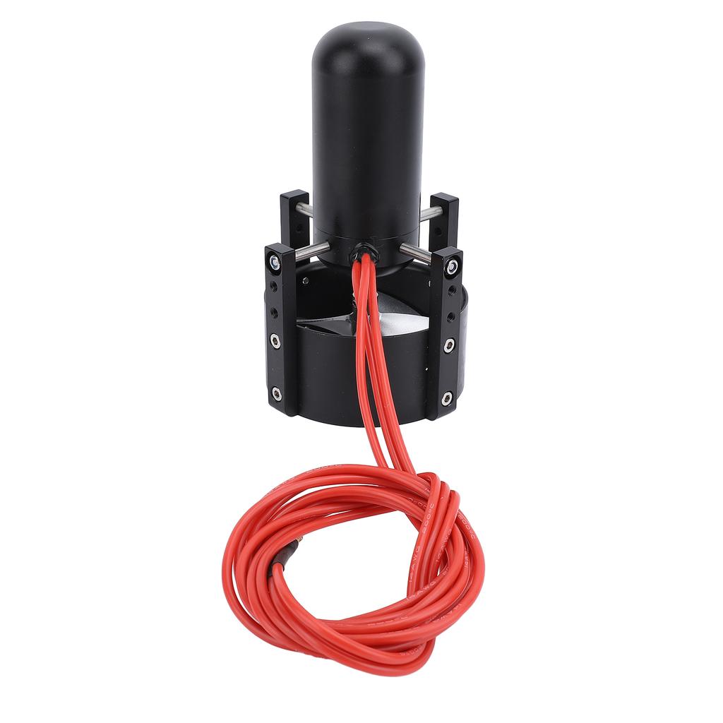 Moteur Propulseur Étanche Sous-Marin Alliage d'Aluminium Poussée Maximale 12,5 kg Démarrage 7V pour Contrôleur de Vitesse Électronique 12S-80A