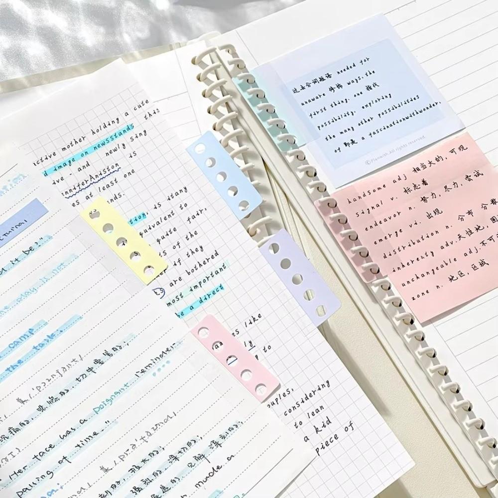 Self-adhesive Loose Page Storage Labels for DIY Notebook Diary Notebook Extension Sticker