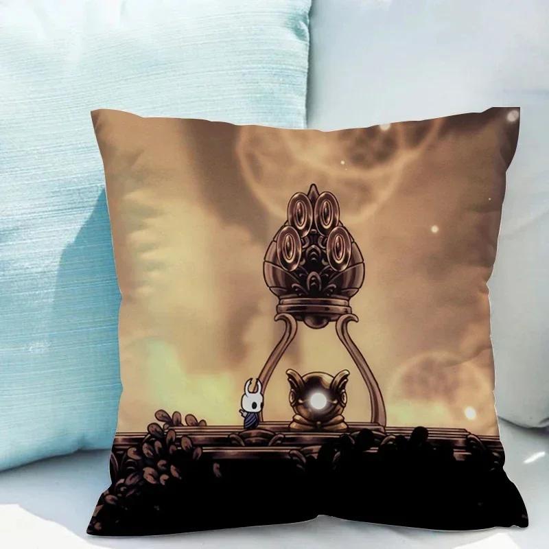 Decorative Pillowcase X Hollow Knight Cushions Home Decor Double-sided Printing Pillow Cases Cushion Cover X Short Plush