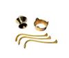 TreegoArt Brass Shivling Jal Abhishek Stand with Lota Elegant and Functional Design for Worship and Rituals - 5 Inch Height
