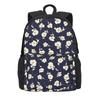 White Daisies Backpack Cute Flowers Print College Backpacks Girl Custom Breathable School Bags Leisure Rucksack