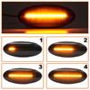 Renault Koleos I Smart Forfour LED side indicator SMOKED DYNAMIC 2 pcs. SET