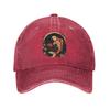 Kawaii Koi Anime Japanse Baseballpet Retro Verweerd Gewassen Snapback Hoed Unisex Buiten Trainen Verstelbare Pasvorm Petten Pet