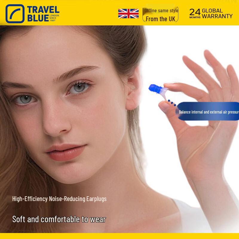 Travel Blue Flight Earplugs