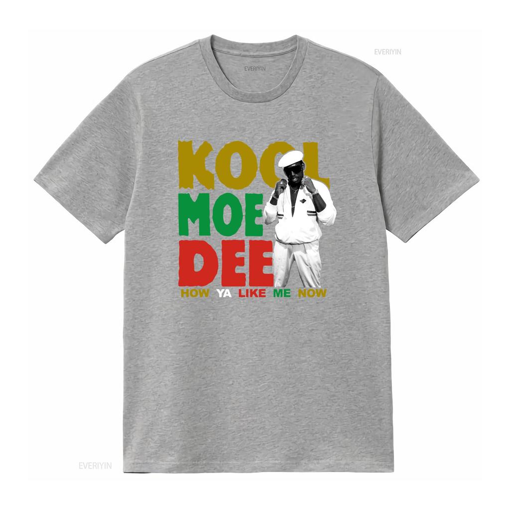 KOOL MOE DEE How Ya Like Me Now T shirt NEW LARGE ONLY vintage Washed Breathable streetwear Casual graphic designer clothes